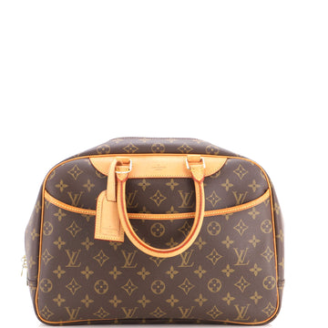 Louis Vuitton Deauville Handbag Monogram Canvas