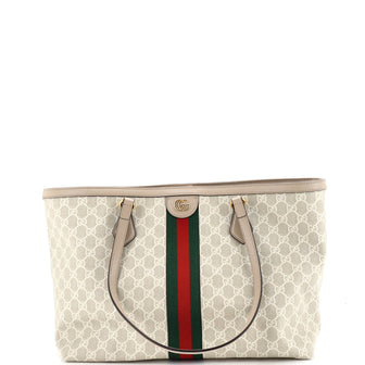 Gucci Ophidia Shopping Tote GG Coated Canvas Medium