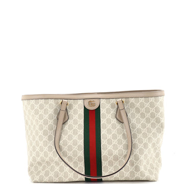 Gucci Ophidia Shopping Tote GG Coated Canvas Medium