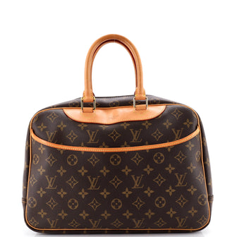 Louis Vuitton Deauville Handbag Monogram Canvas