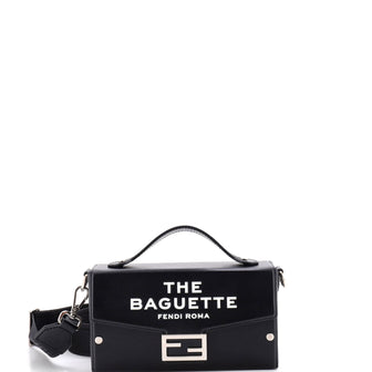 Fendi x Marc Jacobs Baguette Soft Trunk Bag Printed Leather