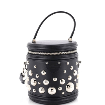 Louis Vuitton Cannes Handbag Yayoi Kusama Embellished Leather
