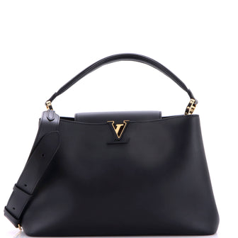 Louis Vuitton Capucines Souple Bag Leather GM