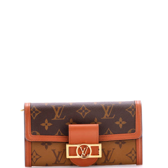 Louis Vuitton Sarah Dauphine Wallet Reverse Monogram Canvas