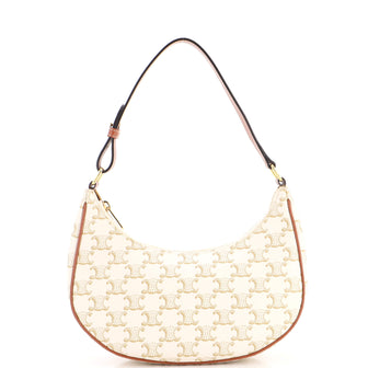 Celine Ava Bag Triomphe Coated Canvas