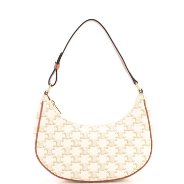 Celine Ava Bag Triomphe Coated Canvas