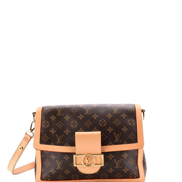 Louis Vuitton Dauphine Soft Shoulder Bag Monogram Canvas GM