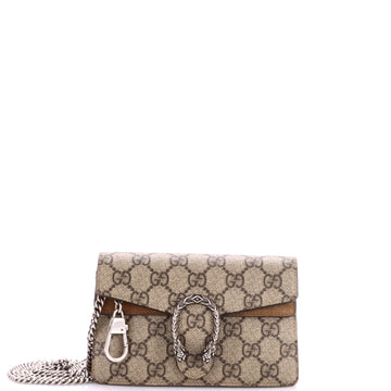 Gucci Dionysus Bag GG Coated Canvas Super Mini