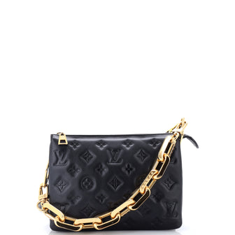 Louis Vuitton Coussin Bag Monogram Embossed Lambskin BB