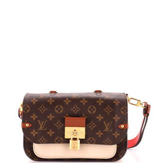 Louis Vuitton Vaugirard Handbag Monogram Canvas with Leather