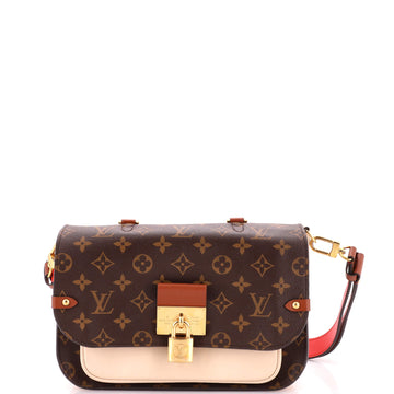 Louis Vuitton Vaugirard Handbag Monogram Canvas with Leather