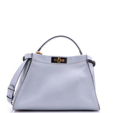 Fendi Peekaboo Bag Rigid Leather Regular