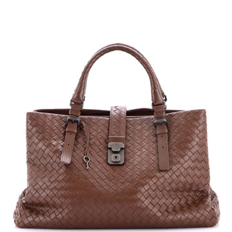 Bottega Veneta Roma Bag Intrecciato Nappa Medium