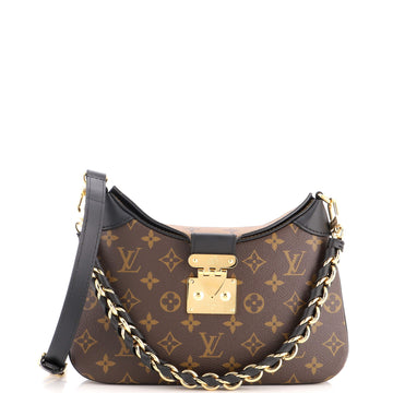 Louis Vuitton LV Twinny Handbag Monogram Canvas and Reverse Monogram Canvas with Leather