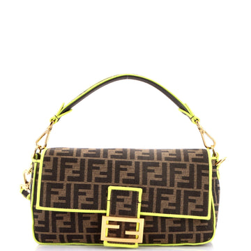 Fendi Baguette NM Bag Zucca Canvas Medium
