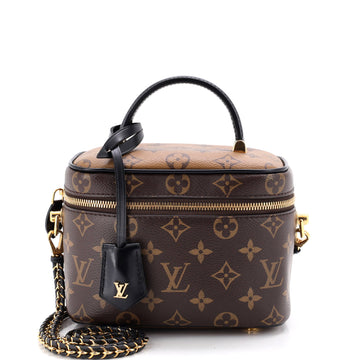 Louis Vuitton Vanity Handbag Reverse Monogram Canvas PM