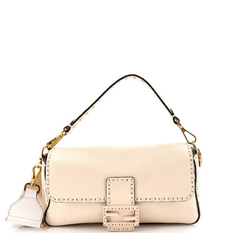Fendi Selleria Baguette NM Bag Leather Medium