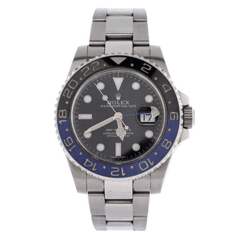 Rolex Oyster Perpetual Date GMT-Master II Batman Automatic Watch Stainless Steel and Cerachrom 40