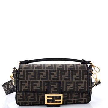 Fendi Baguette NM Bag Zucca Canvas Medium