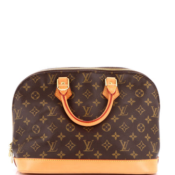 Louis Vuitton Alma Handbag Monogram Canvas PM