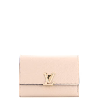 Louis Vuitton Capucines Wallet Leather Compact