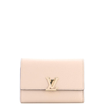 Louis Vuitton Capucines Wallet Leather Compact