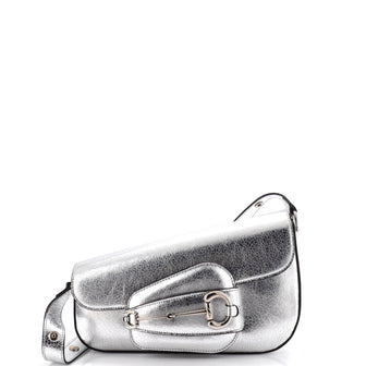 Gucci Horsebit 1955 Asymmetric Shoulder Bag Leather Small