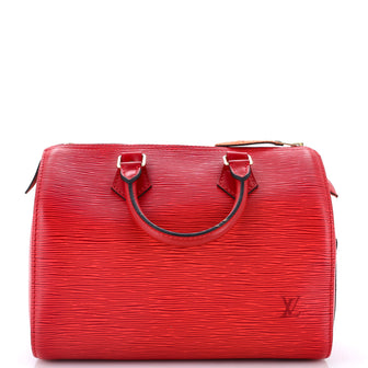Louis Vuitton Speedy Handbag Epi Leather 25