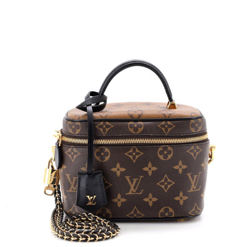 Louis Vuitton Vanity Handbag Reverse Monogram Canvas PM