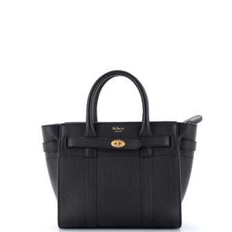 Mulberry Bayswater Zipped Tote Leather Mini