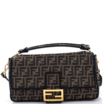 Fendi Baguette NM Bag Zucca Canvas Large