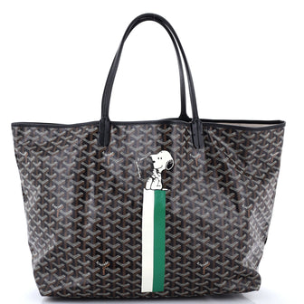 Goyard Saint Louis Tote Printed Coated Canvas GM