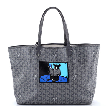 Goyard Saint Louis Tote Printed Coated Canvas PM