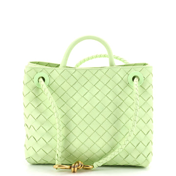 Bottega Veneta Andiamo Top Handle Bag Intrecciato Nappa Small