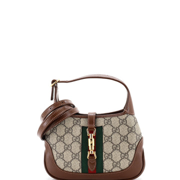 Gucci Jackie 1961 Hobo GG Coated Canvas Mini