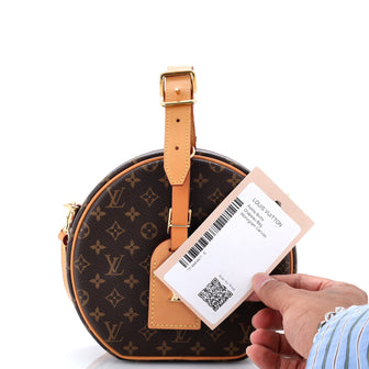 Louis Vuitton Petite Boite Chapeau Bag Monogram Canvas