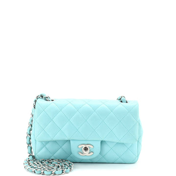Chanel Classic Single Flap Bag Quilted Lambskin Mini
