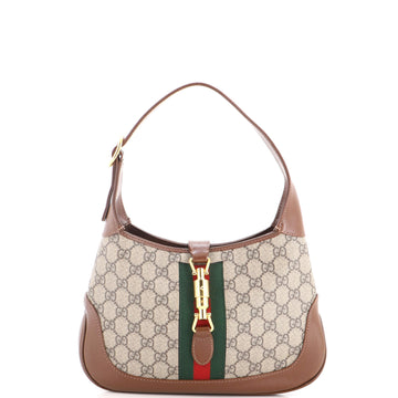 Gucci Jackie 1961 Hobo GG Coated Canvas Small