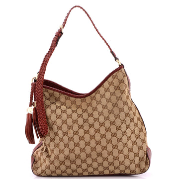 Gucci Marrakech Hobo GG Canvas Medium