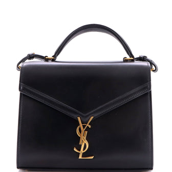 Saint Laurent Cassandra Top Handle Bag Leather Medium
