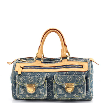Louis Vuitton Neo Speedy Bag Denim