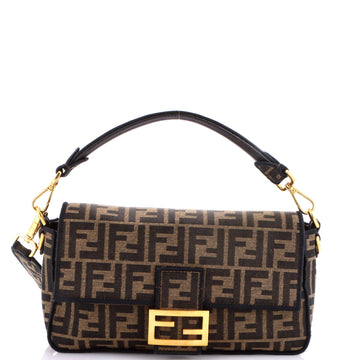 Fendi Baguette NM Bag Zucca Canvas Medium