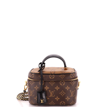 Louis Vuitton Vanity Handbag Reverse Monogram Canvas PM