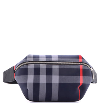 Burberry Sonny Belt Bag House Check Canvas