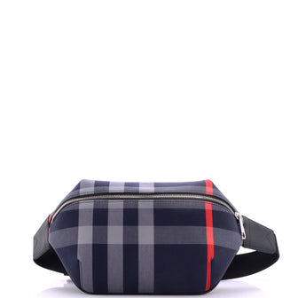 Burberry Sonny Belt Bag House Check Canvas