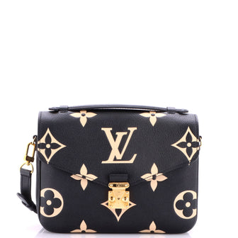 Louis Vuitton Pochette Metis Bicolor Monogram Empreinte Giant