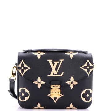 Louis Vuitton Pochette Metis Bicolor Monogram Empreinte Giant