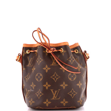 Louis Vuitton Noe Handbag Monogram Canvas Nano