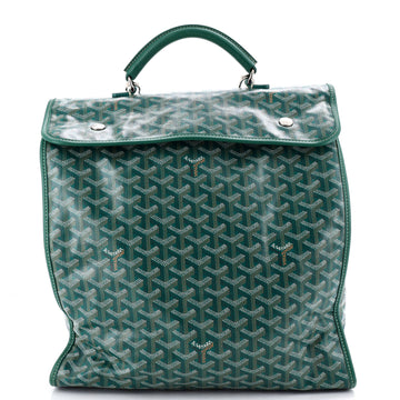 Goyard Saint Leger Briefcase Backpack Coated Canvas