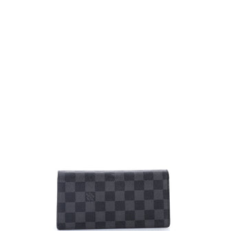 Louis Vuitton Brazza Wallet Damier Graphite